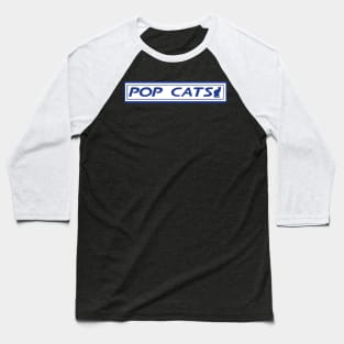 Pop Cats Baseball T-Shirt